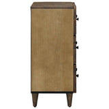 Storage Sideboard Brown 60 x 33.5 x 75 cm Solid Mango Wood 4018335