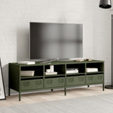 TV Cabinet Olive Green 135x39x43.5 cm Cold-rolled Steel 851332