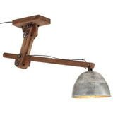 Ceiling Lamp 25 W Vintage Silver 105x30x65-108cm E27 371921
