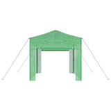 Greenhouse with Pop-up Frame Green 290 x 290 x 315 cm Iron 42006643
