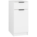 Desk Cabinet White 33,5x50x75 cm Engineered Wood 811502