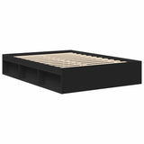 Bed Frame without Mattress Black 120x200 cm 3203853