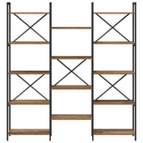 Bookshelf Old wood 156 x 25 x 167 cm Engineered Wood 868345