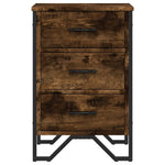 ZNTS Bedside Cabinet Smoked Oak 40x41x60 cm Engineered Wood 848526