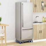 Washing Machine Base Grey 67 x 67 x 12 cm Stainless Steel 42009960