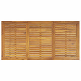 Garden Dining Set 5 pcs Grey and brown 3284353