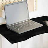 Desk Top Dark Brown 80x60x2.5 cm Solid Wood Oak Rectangular 4009032