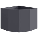 Corner Planter Anthracite 45 x 45 x 35 cm Steel 883649