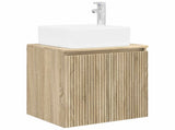 Bathroom Cabinet Set 4 pcs Sonoma Oak Engineered Wood 3406417