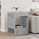 End Table Grey Sonoma 40 x 40 x 56 cm Engineered Wood 890954