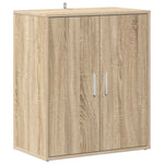 Shoe Cabinet Sonoma Oak 60x35x70 cm Engineered Wood 808921