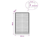 Gabion with 3.5 mm Wire and 5x5 cm Mesh 100x100x200 cm 3462476