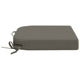 4-Piece Seat Cushions SOEST 4 pcs 100% Polyester Grey 945244