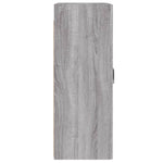Wall Mounted Cabinets 2 pcs Grey Sonoma Engineered Wood 3197911