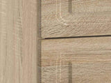 Bedside Cabinet Sonoma Oak 43 x 41 x 63.5 cm Engineered Wood 895707
