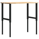 Workbench 100x60x cm Solid Wood Oak 3309695