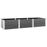Garden Raised Bed Grey 300x100x54 cm WPC 318101