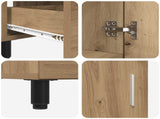 Bathroom Vanity Unit Artisan Oak 60 x 35 x 60 cm 889384