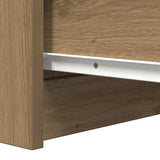 Sideboard with Drawers Artisan Oak 37.5x35x99 cm Engineered Wood 861768