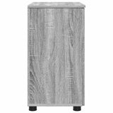 Bathroom Cabinet with Storage Grey Sonoma 61 x 35 x 64 cm 883290