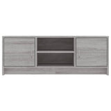 TV Cabinet Grey Sonoma 102x30x37.5 cm Engineered Wood 823259