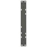 Coffee Table Legs V-Shape 2 pcs Anthracite 50x cm Steel 4012630