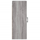 Wall Mounted Cabinet Grey Sonoma 34.5x34x90 cm 828866