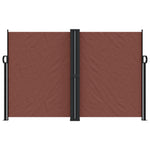 Retractable Side Awning Brown 160x1000 cm 4004734