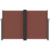 Retractable Side Awning Brown 160x1000 cm 4004734