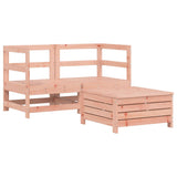 3 Piece Garden Sofa Set Solid Wood Douglas Fir 3250754