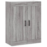 Highboard Grey Sonoma 69.5x34x180 cm Engineered Wood 3199951
