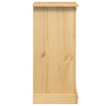 ZNTS Bedside Cabinet Corona 53x39x84 cm Solid Wood Pine 4005660