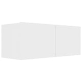 5 Piece TV Cabinet Set White Engineered Wood 3114438