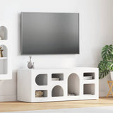 TV Cabinet White 100 x 35 x 40 cm Engineered Wood 891264