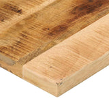 Table Top 70x40x3.8 cm Rectangular Solid Wood Rough Mango 371382
