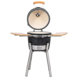 Kamado Barbecue Grill Smoker Ceramic 33 cm 41721