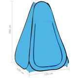 Pop Up Shower Tent Blue 93067