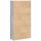 Bookcase Grey Sonoma 80x30x152 cm Engineered Wood 857945