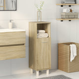 Bathroom Cabinet Sonoma Oak 30.5x30x95 cm Engineered Wood 849630