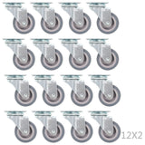 48 pcs Swivel Casters 50 mm 277906