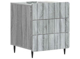 Bedside Cabinet Grey Sonoma 43x 41 x 68 cm Engineered Wood 894331