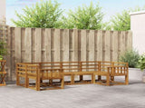 Outdoor Sofa Set 6 pcs Natural Solid Acacia Wood 3366877