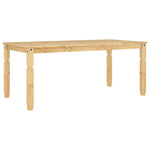 ZNTS Dining Table Corona 180x90x75 cm Solid Wood Pine 4005720