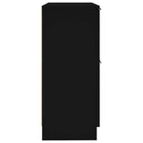 Sideboard Black 30x30x70 cm Engineered Wood 811171