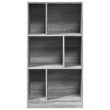Bookcase Grey Sonoma 57x28.5x107.5 cm Engineered Wood 848008
