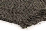 Throw Cotton 160x210 cm Anthracite/Brown 133750