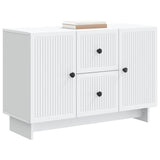 Sideboard with Drawer White 89 x 34.5 x 60 cm Engineered Wood 893965