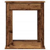 Fireplace Surround Old Wood 75x20x87.5 cm Engineered Wood 854587
