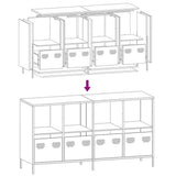 Sideboard Pink 135x39x73.5 cm Cold-rolled Steel 3307162