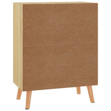 326825 Sideboard Sonoma Oak 60x30x72 cm Engineered Wood
